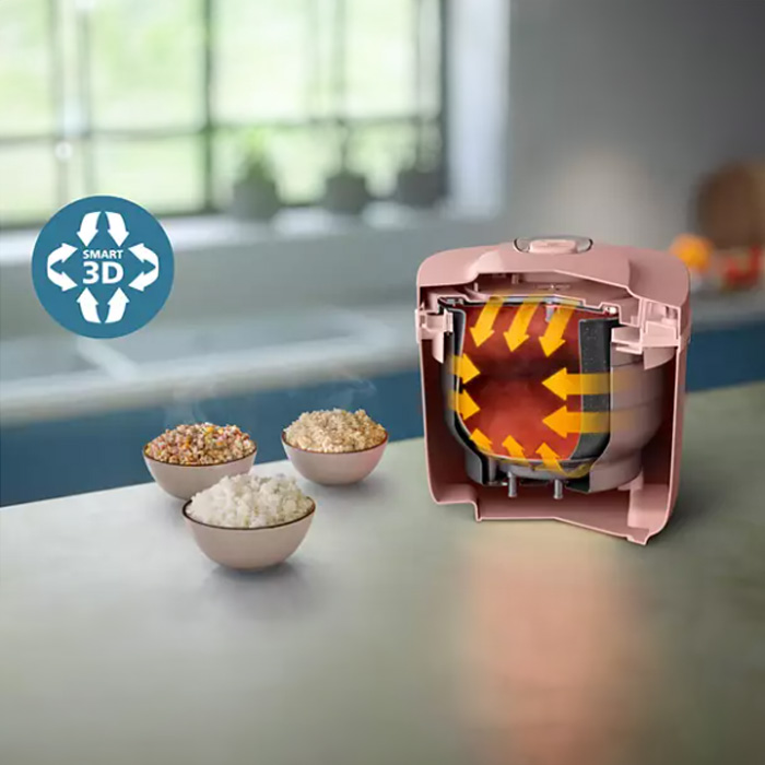 Philips Rice Cooker Digital 3000 Series 1,8 L - HD4716/31 | HD-4716/31